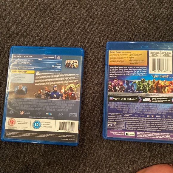Avengers Blue Ray two pack! - Picture 2 of 2